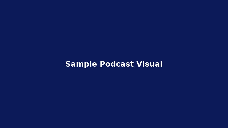 Podcast highlight reel sample